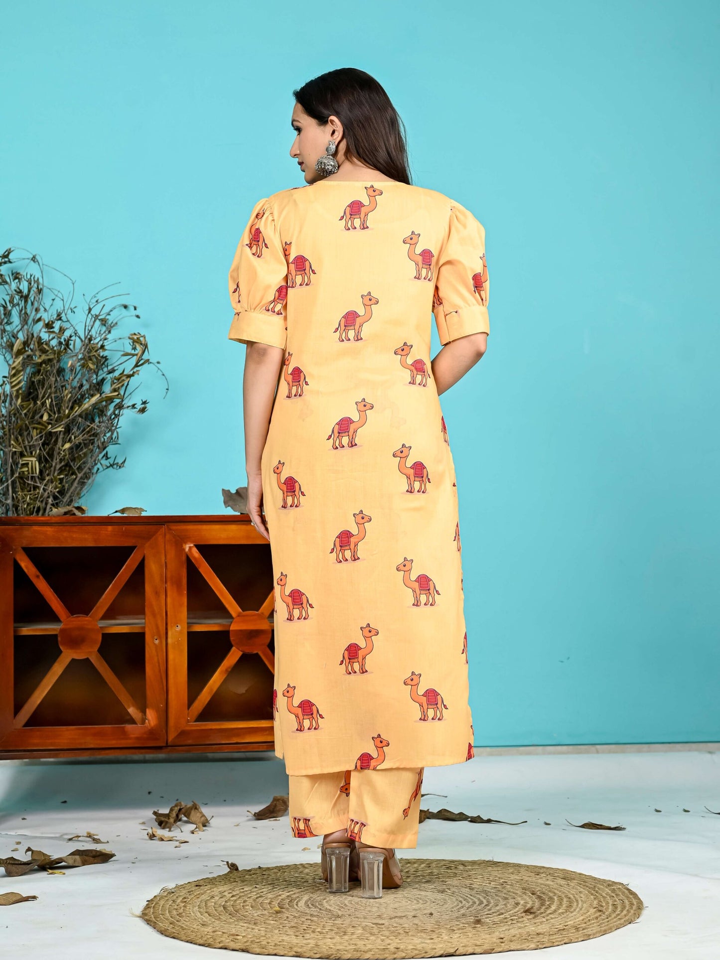 Camel Print Co-ord