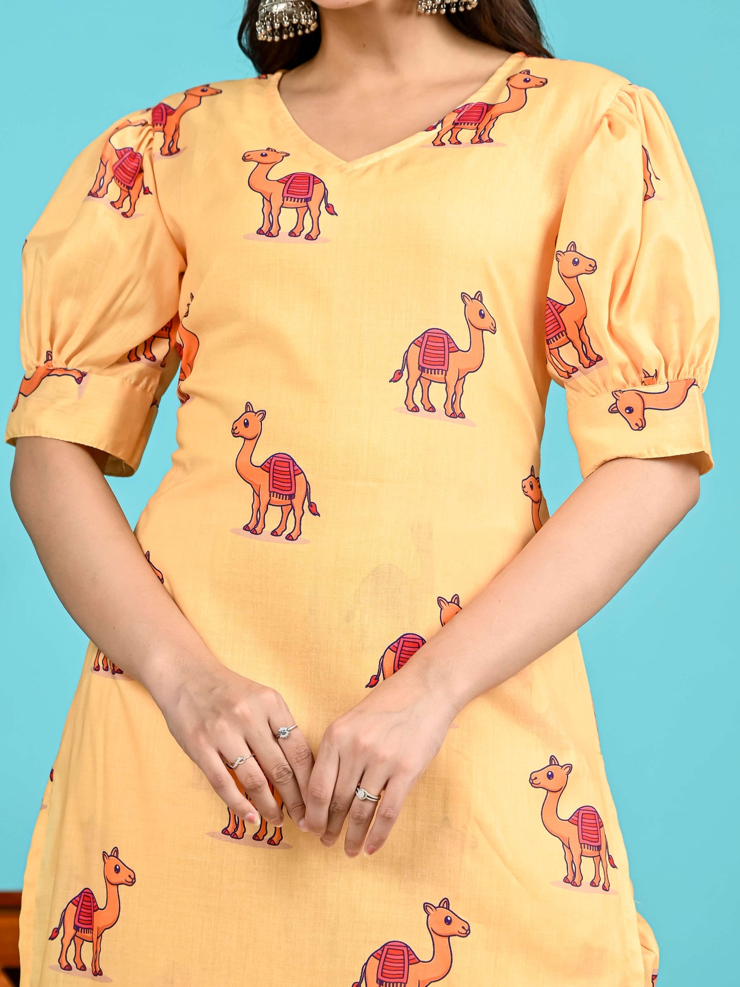 Camel Print Co-ord