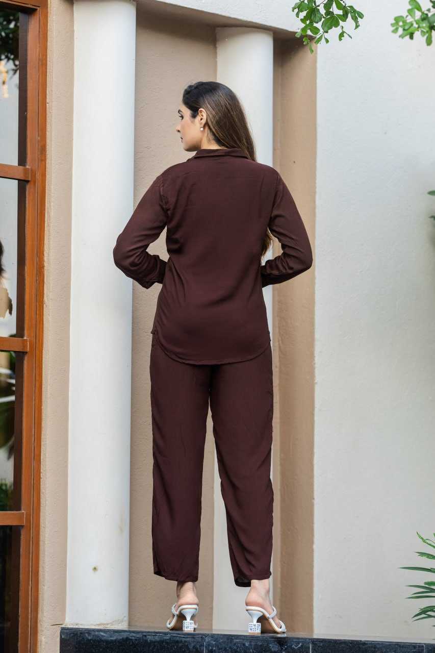 Crinkle Cotton Western wear Co ord Set