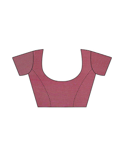 Georgette Floral Purple, White Saree