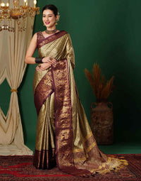 Rajwada Broad Border Silk Saree