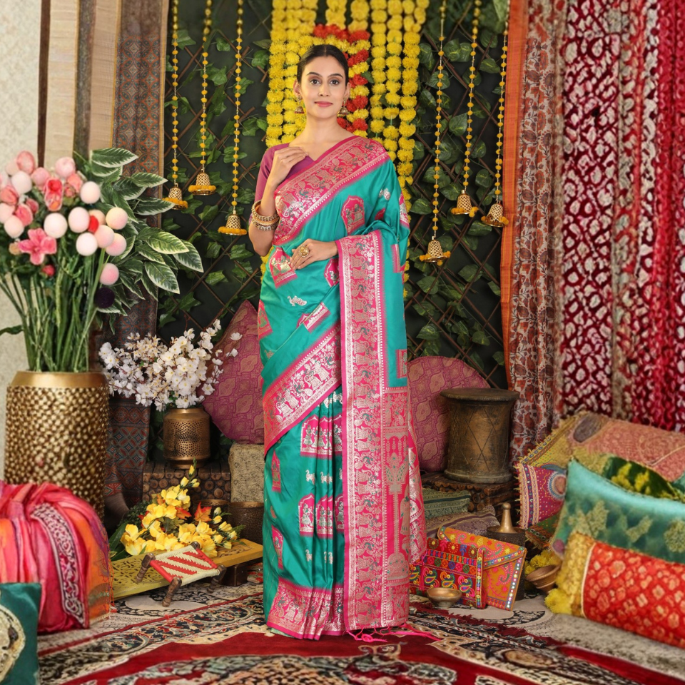 Mrinal Soft Pastel Traditional Sarees
