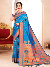 A Symphony in Silk: The Hot Pink Paithani Saree