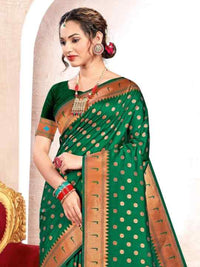 A Symphony in Silk: The Hot Pink Paithani Saree
