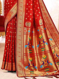 A Symphony in Silk: The Hot Pink Paithani Saree