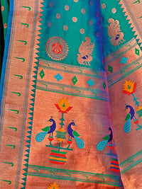 A Symphony in Silk: The Hot Pink Paithani Saree