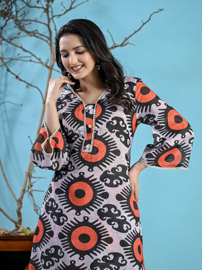 Black Orange Fish Cut 2pc