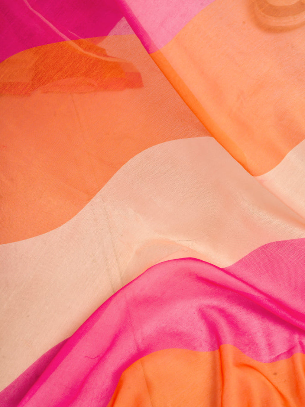 Modern Tradition: A Vibrant Striped Linen Masterpiece ready to wear saree
