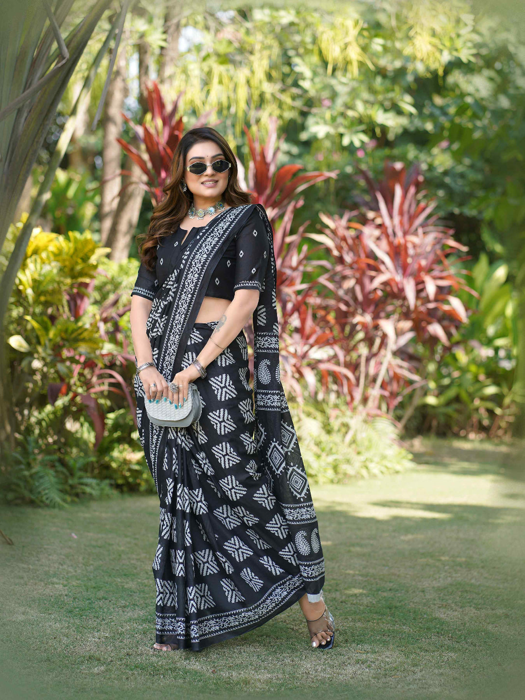 Monochrome Heritage: Highlights the classic black and white color palette.