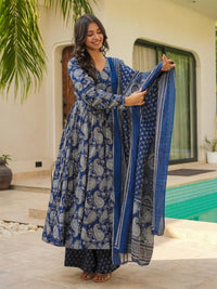 Indigo Dream Printed Kurta Set