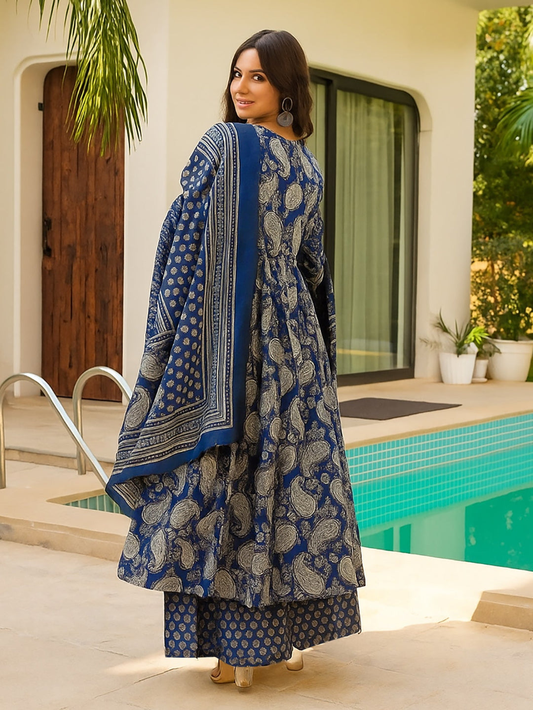 Indigo Dream Printed Kurta Set