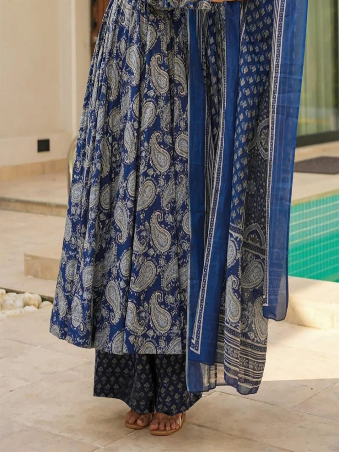 Indigo Dream Printed Kurta Set