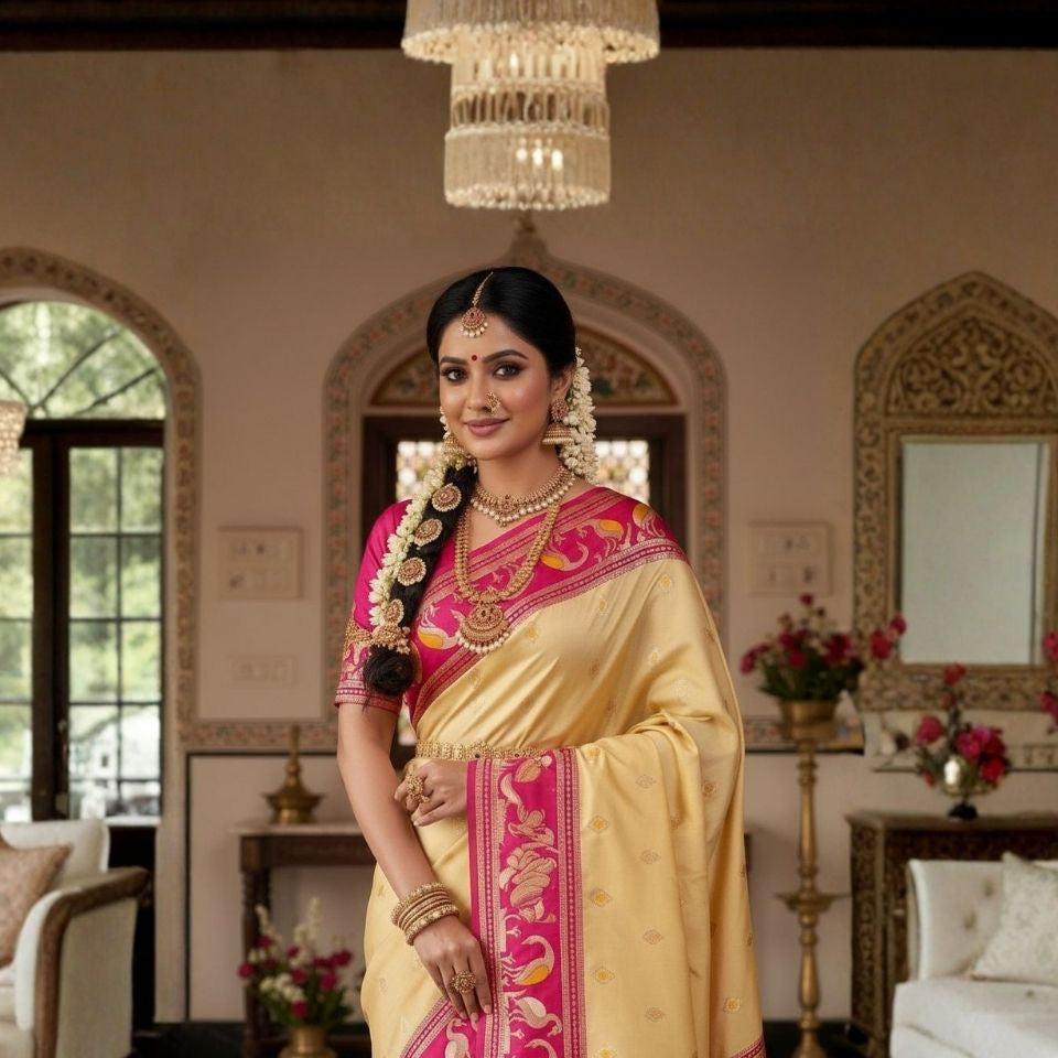 Priyamani Pure Banarasi Silk Saree