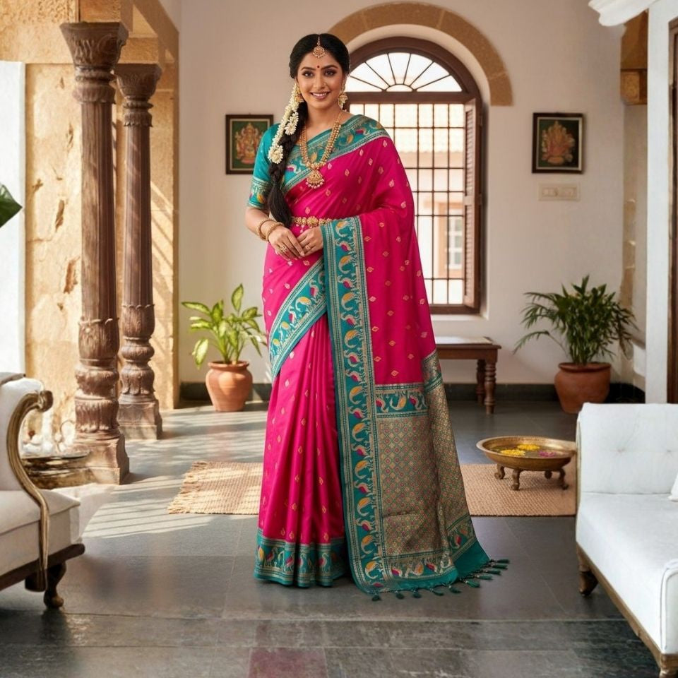 Priyamani Pure Banarasi Silk Saree