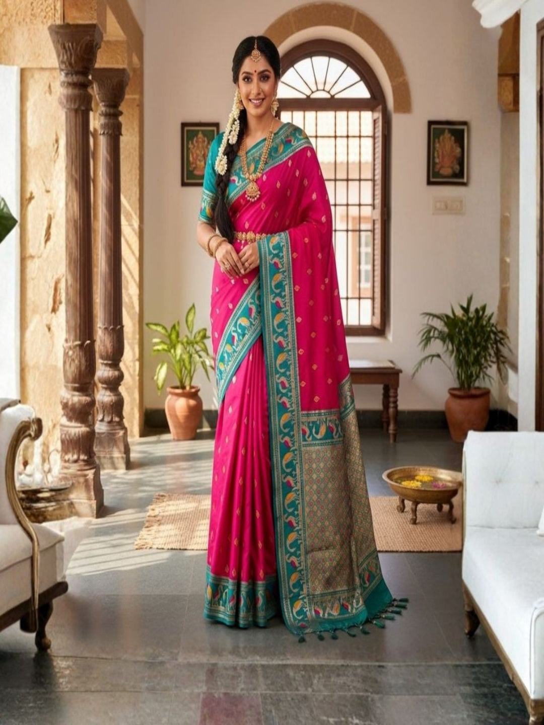 Priyamani Pure Banarasi Silk Saree
