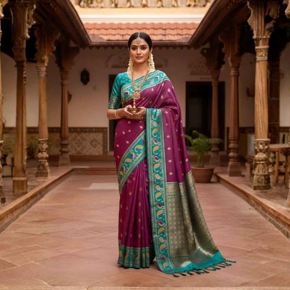 Priyamani Pure Banarasi Silk Saree