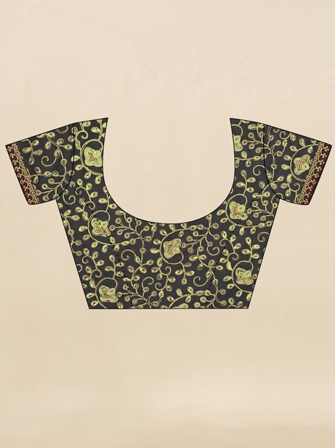 Bandhej Aura Georgette Saree with Lace Border