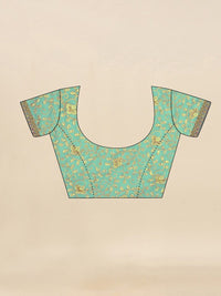 Bandhej Aura Georgette Saree with Lace Border