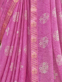 Flora Lace Chiffon Saree