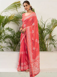 Saanvi Floral Chiffon Everyday Saree