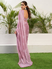 Saanvi Floral Chiffon Everyday Saree