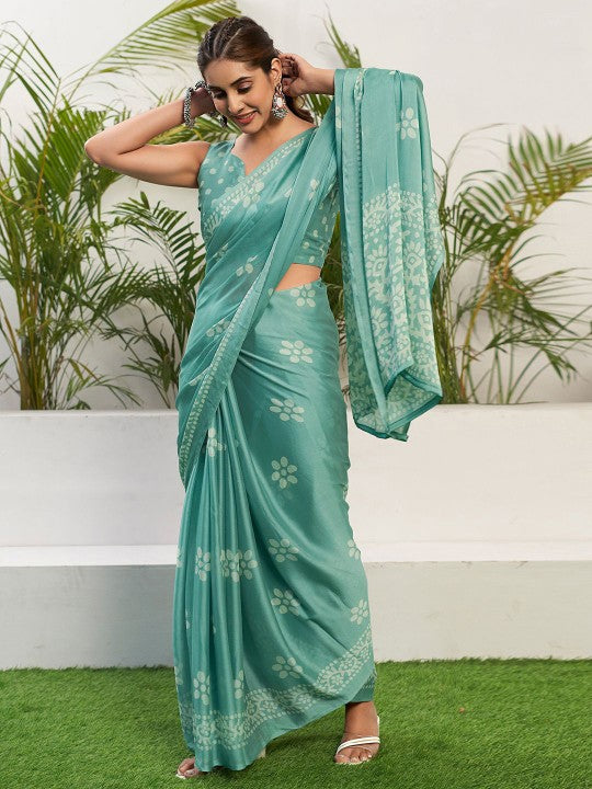 Saanvi Floral Chiffon Everyday Saree