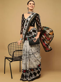 Mono Geo Everyday Georgette Saree