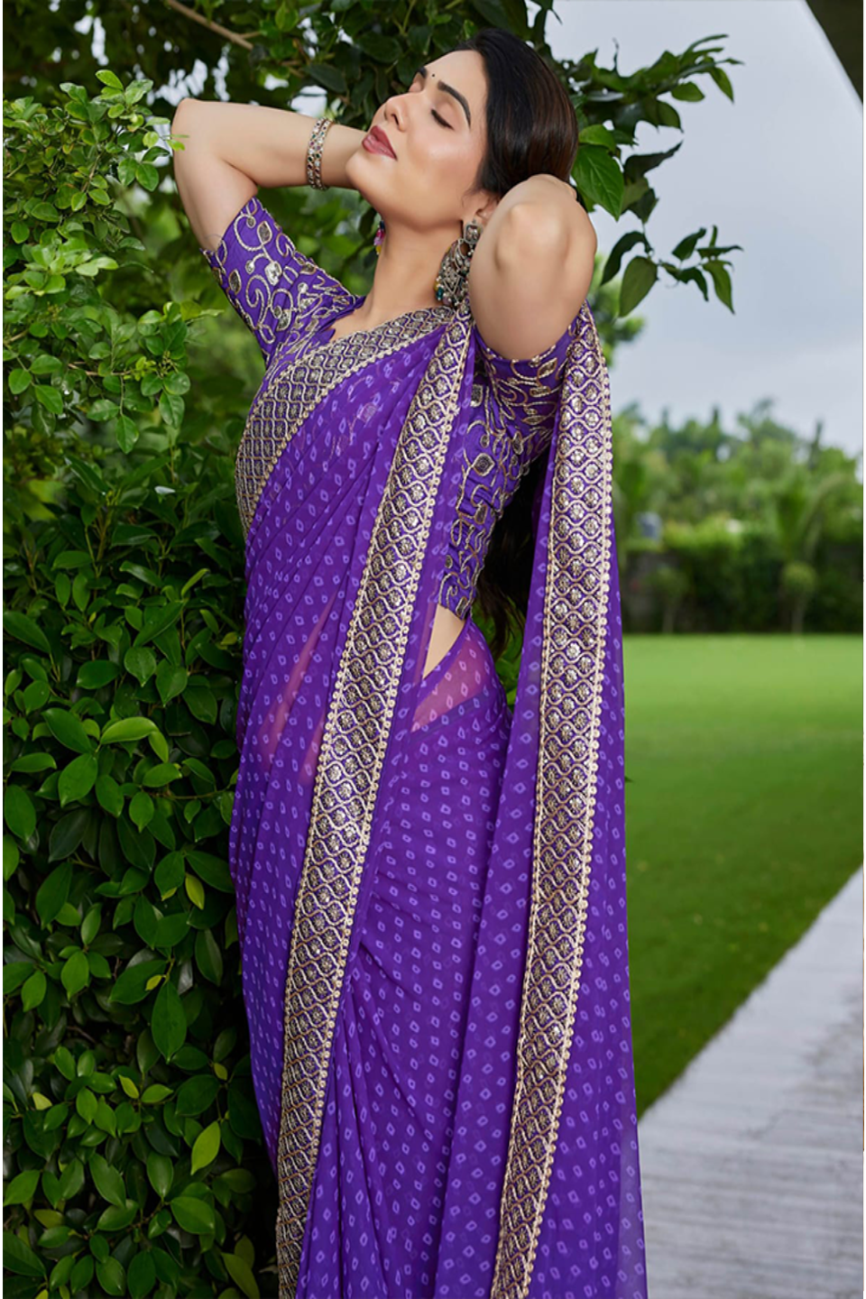 Elegant Teal Green Georgette Saree with Designer Border – Party Wear Traditional Saree for Women
