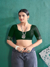 Pure Cotton Black Multicolor Floral Printed Saree