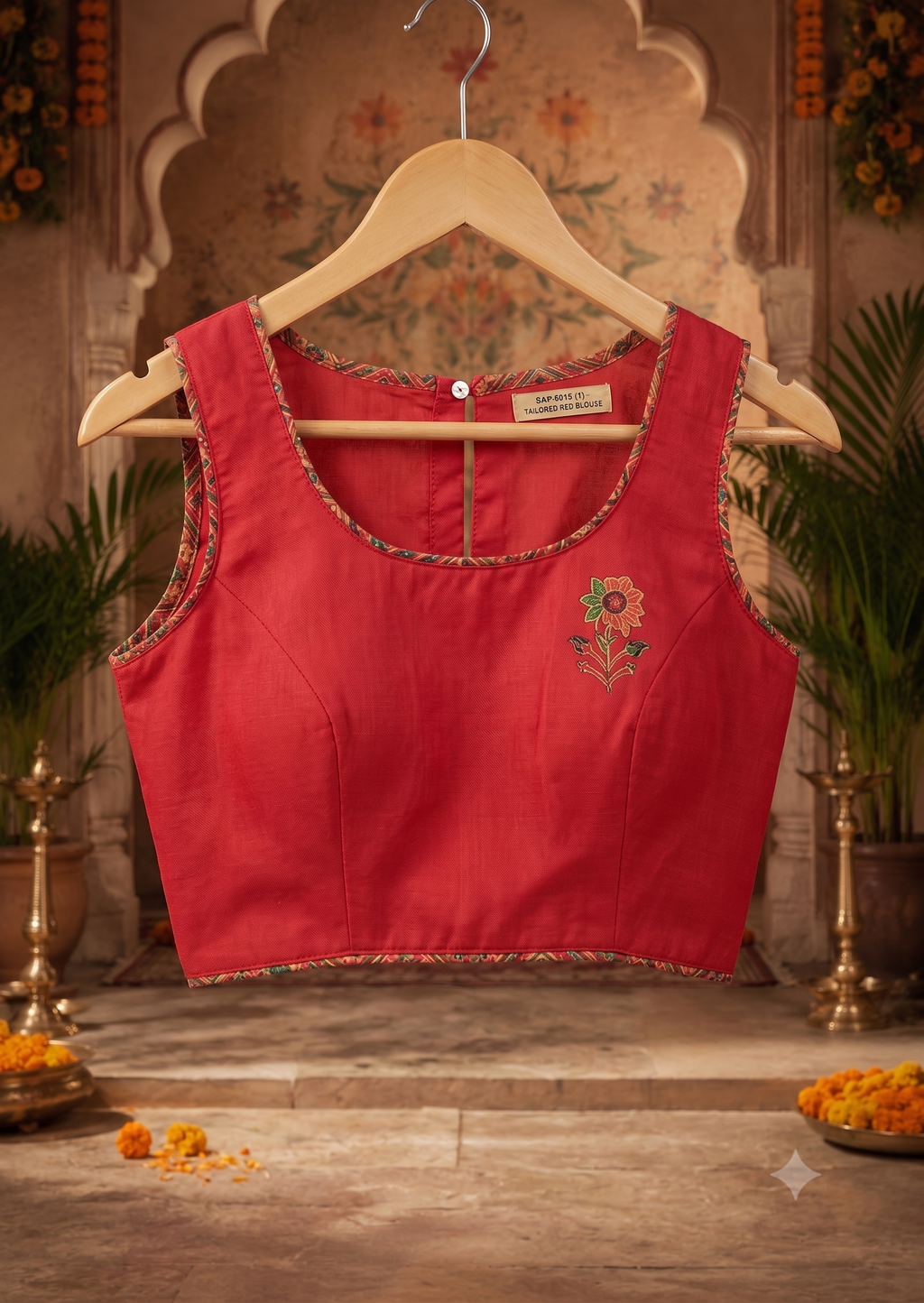 Linen Digital Printed Party Wear Saree - SAR-6015 - hero