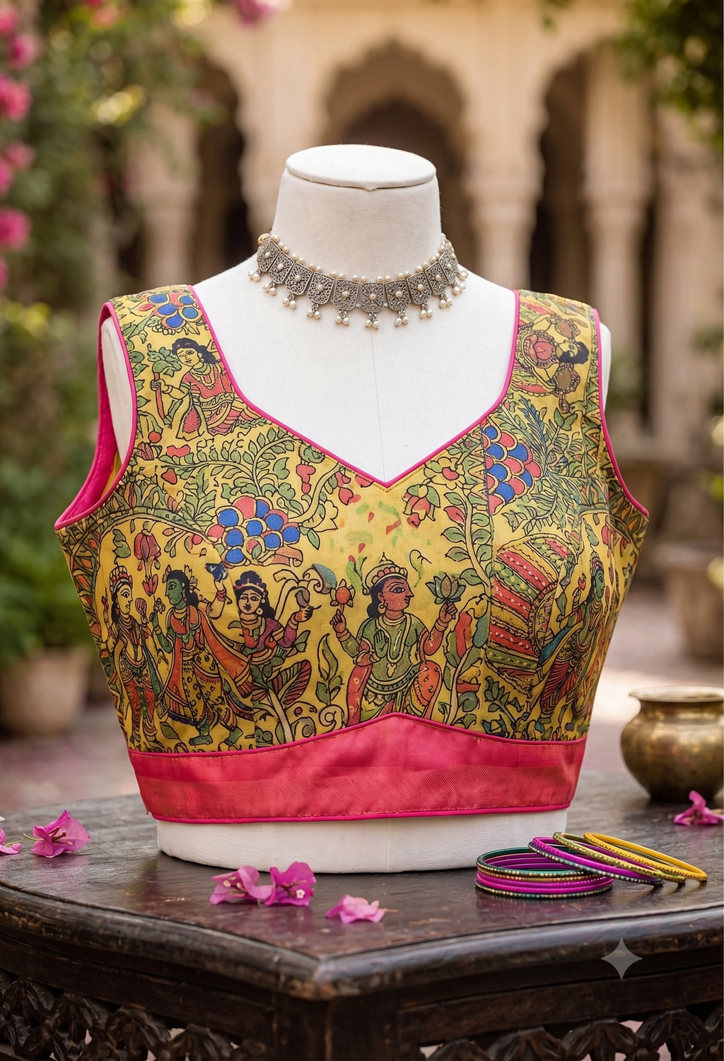 Linen Digital Printed Party Wear Saree - SAR-6017 - hero
