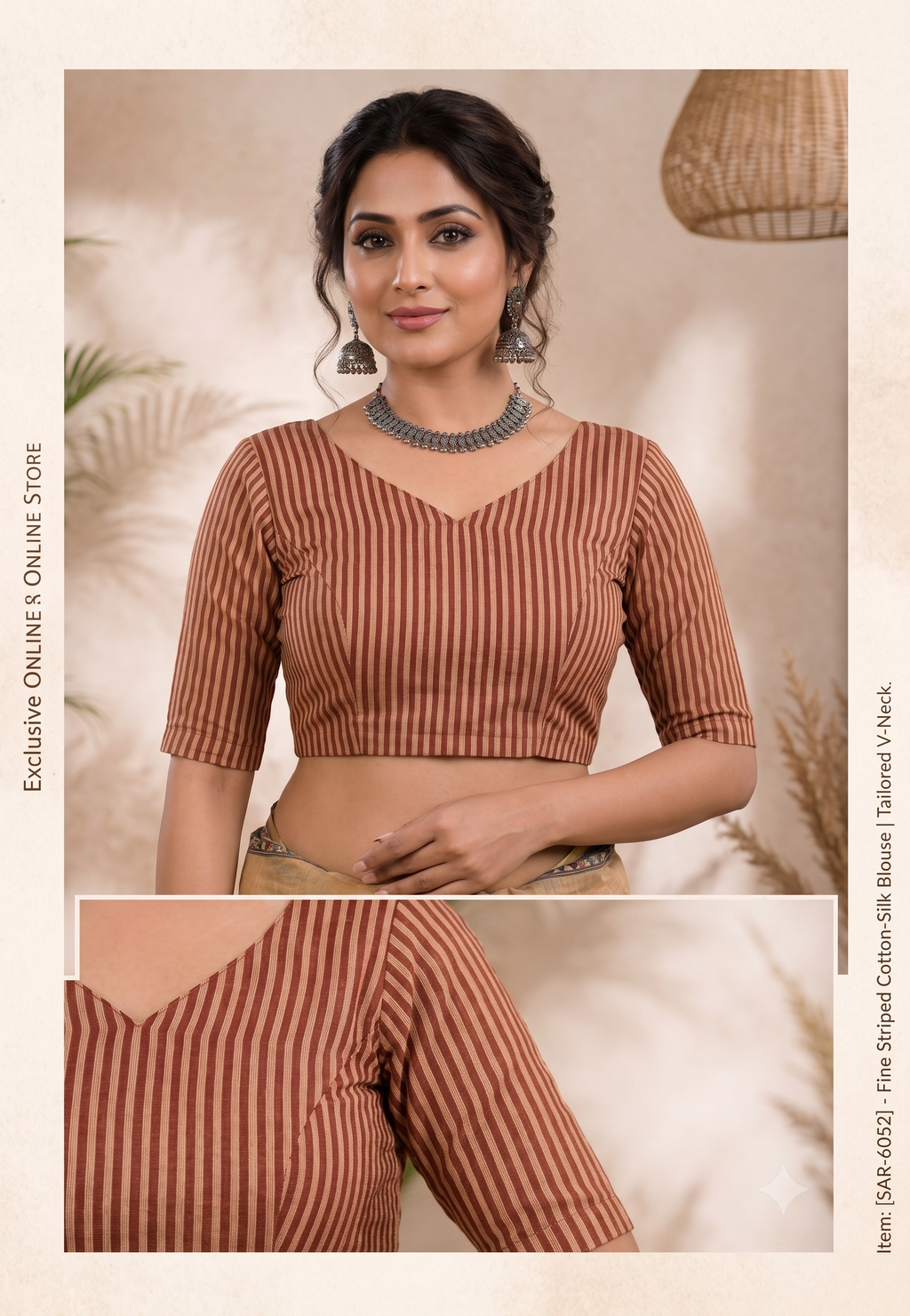 Linen Digital Printed Party Wear Saree - SAR-6052 - hero