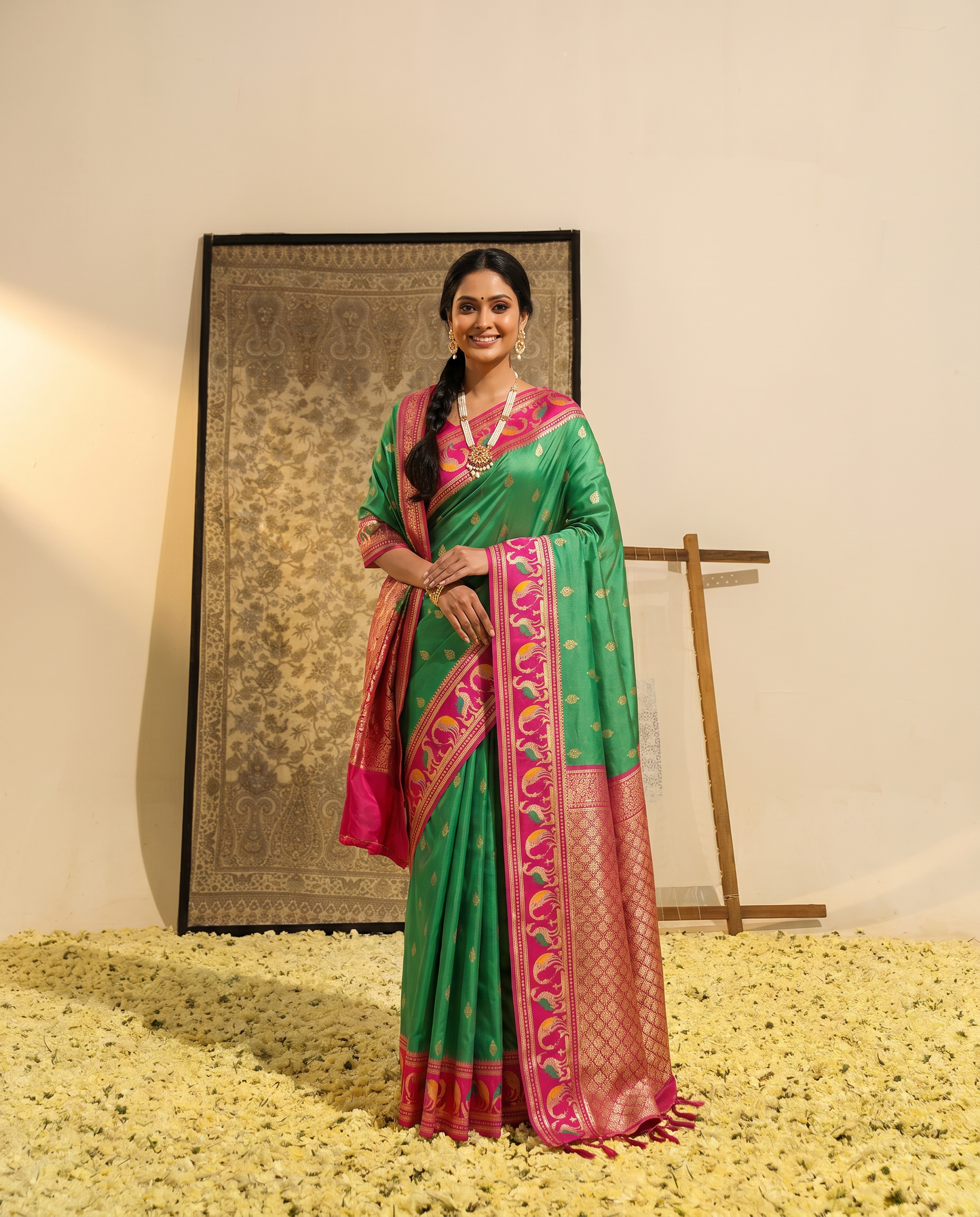 Priyamani Pure Banarasi Silk Saree - output 2 - 02 hero
