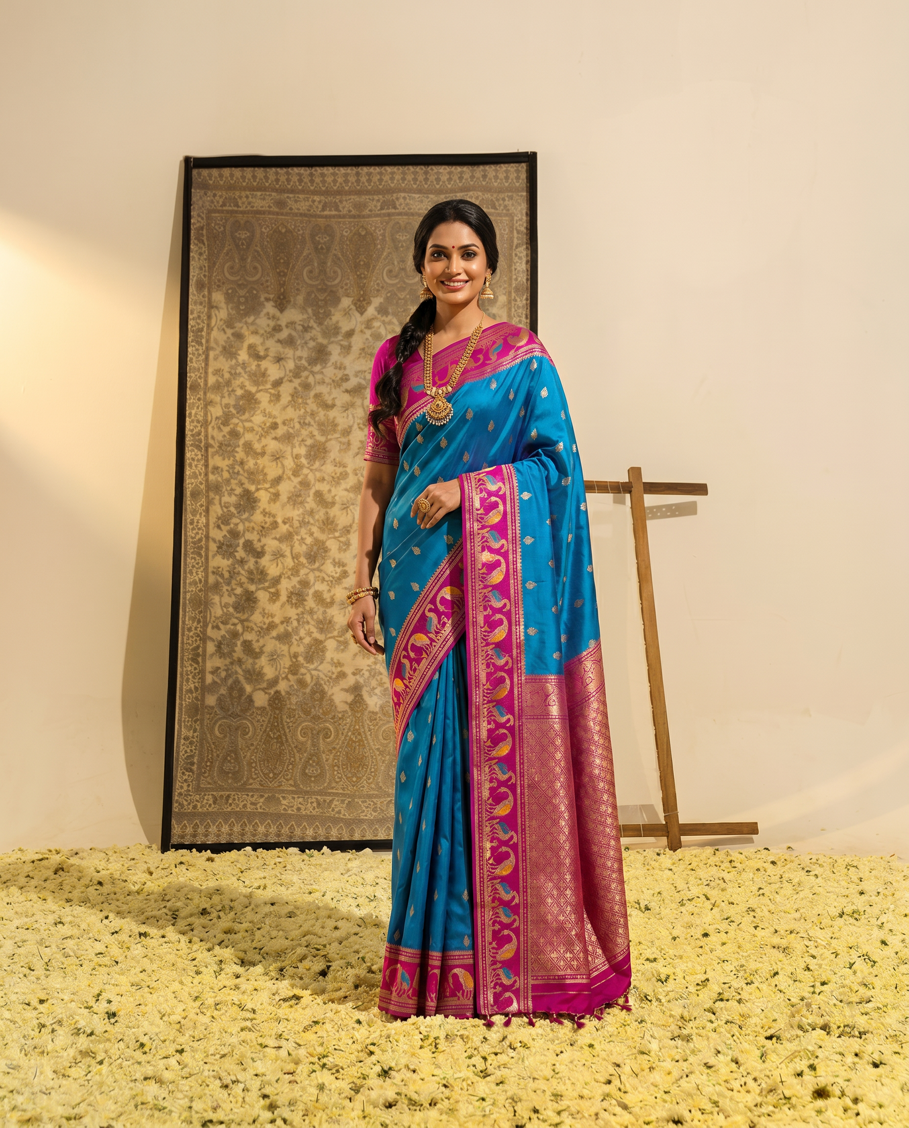 Priyamani Pure Banarasi Silk Saree - output 5 - 02 hero