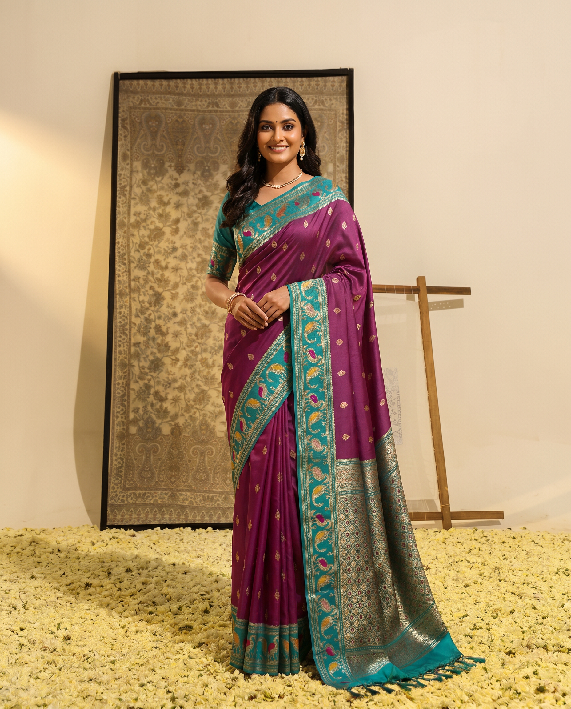 Priyamani Pure Banarasi Silk Saree - output New folder - 02 hero