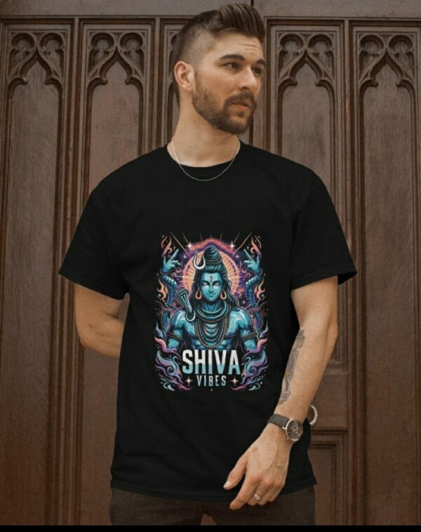 Lord Shiva Printed Men`s T-Shirt