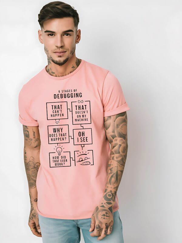 Soft Light Pink Men's T-Shirt