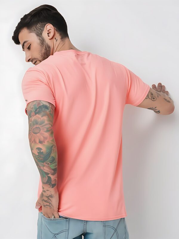 Soft Light Pink Men's T-Shirt - Image 2