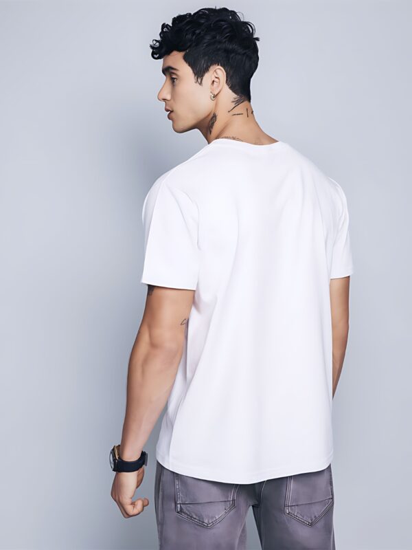 White Men's T-Shirt - Image 2