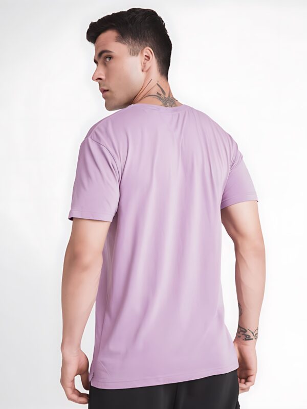 Light Violet Men's T-Shirt - Image 2