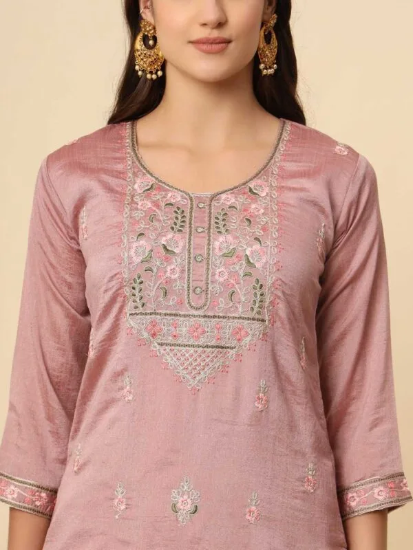 Soft Silk Ladies Long Kurtis - Image 13