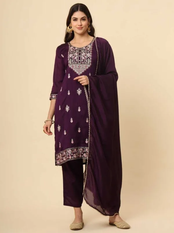 Soft Silk Ladies Long Kurtis - Image 19