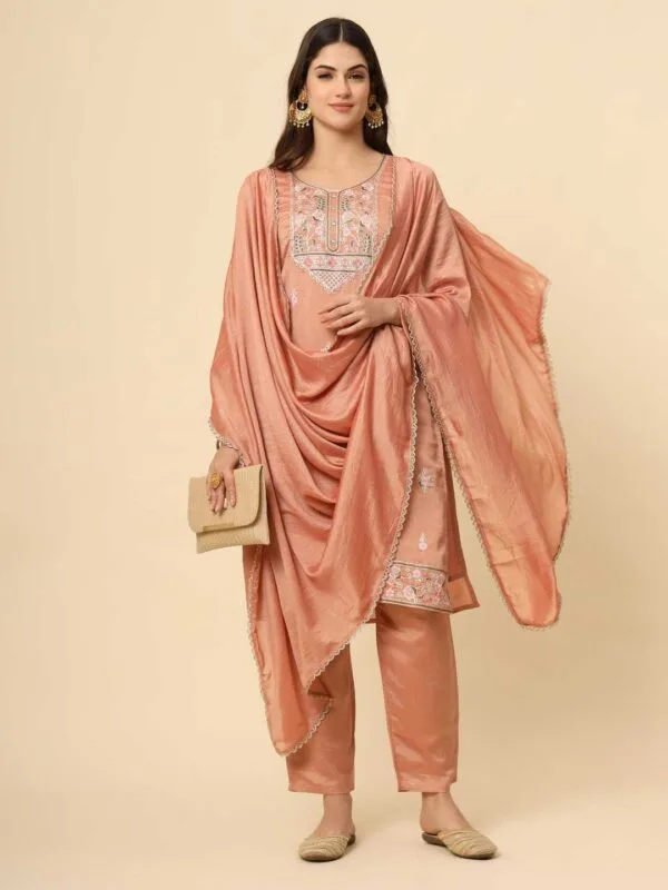 Soft Silk Ladies Long Kurtis - Image 22